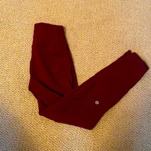 Lululemon To the Beat, 24" tights, Size 4